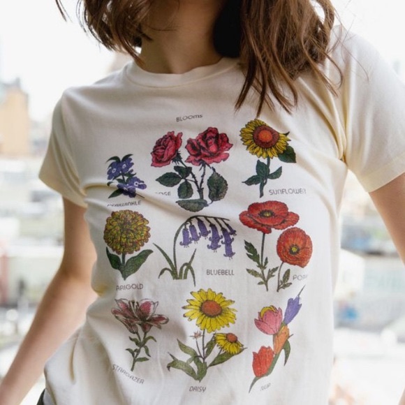 Urban Outfitters Tops - future state flower t shirt